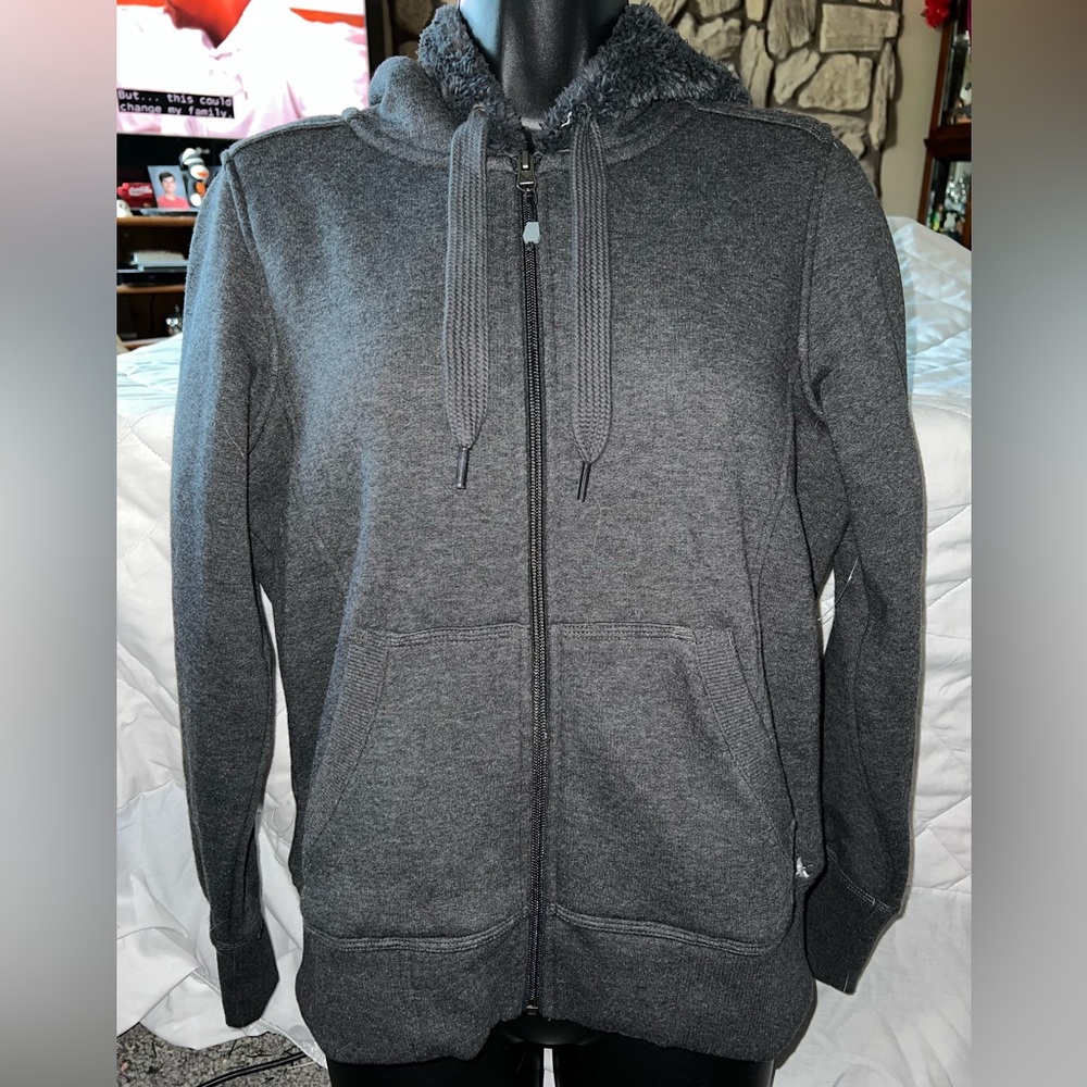 Eddie Bauer Cascade Falls Faux Shearling-Lined Hoodie